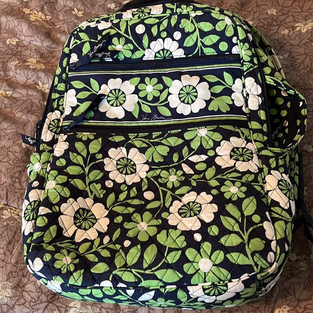 Vera Bradley large laptop school backpack